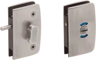 Glazen indicatordeurslot