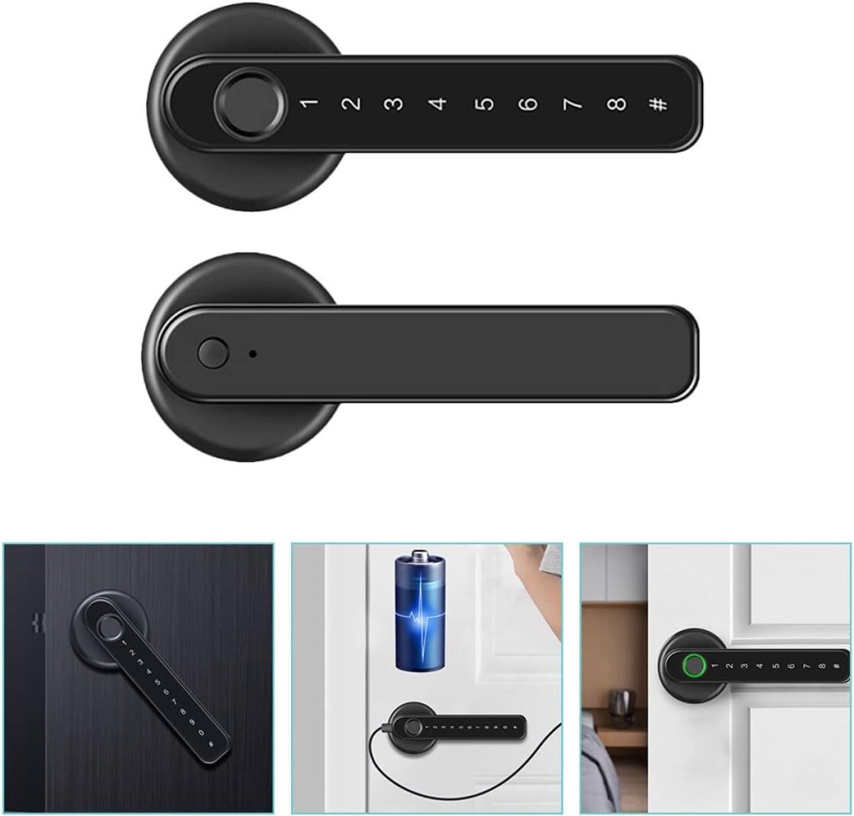 Home & Marker DOORISMART Vingerafdruk Slimme Deurslot