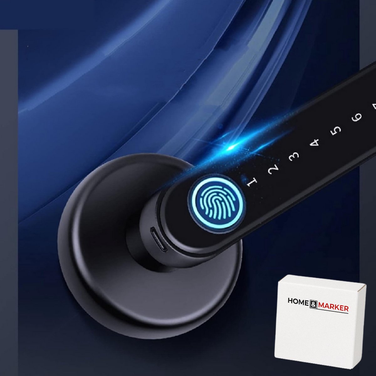 Home & Marker DOORISMART Vingerafdruk Slimme Deurslot