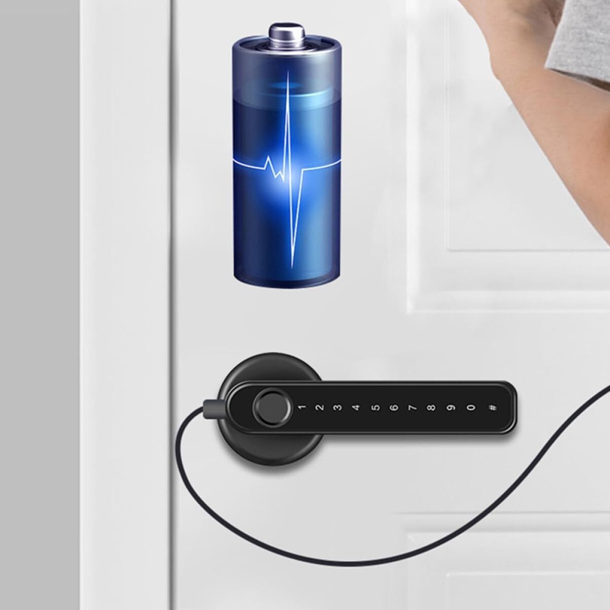 Home & Marker DOORISMART Vingerafdruk Slimme Deurslot
