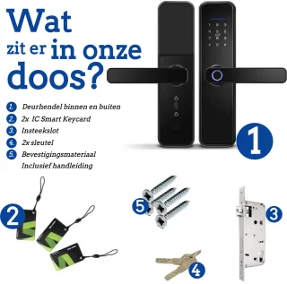 HSmart Smart Doorlock - Elektronisch Deurslot
