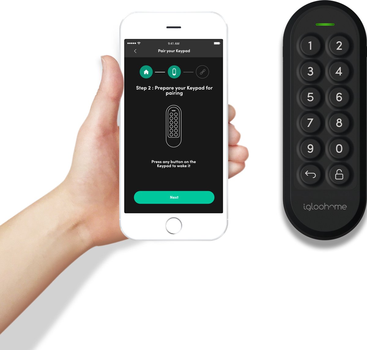 Igloohome Keypad Bedieningspaneel voor Smart sloten