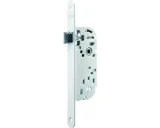 Inbouwslot zonder sleutel voor binnendeuren, wit, 40 mm, 135 mm