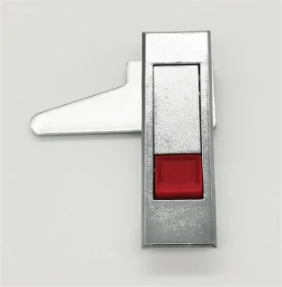 Industrieel kastslot - knopvergrendeling - rode knop