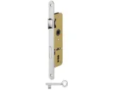 Insteekslot kaartsleutel 45 mm RVS plaat