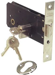 Insteekslot van roestvrij staal, 60 mm