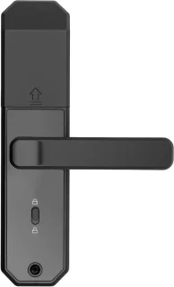 Intelligent deurslot - elektronisch slot - zwart