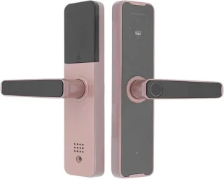 Intelligent deurslot smart lock roségoud