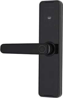 Intelligent elektronisch deurslot zwart