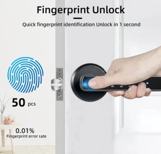 JL-Raykube Tuya Digitale Vingerafdruk Deurslot Elektronisch Slot