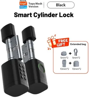 Joorly elektronisch deurslot smart lock zwart