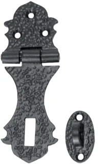 Kastslot - 70 mm - zwart