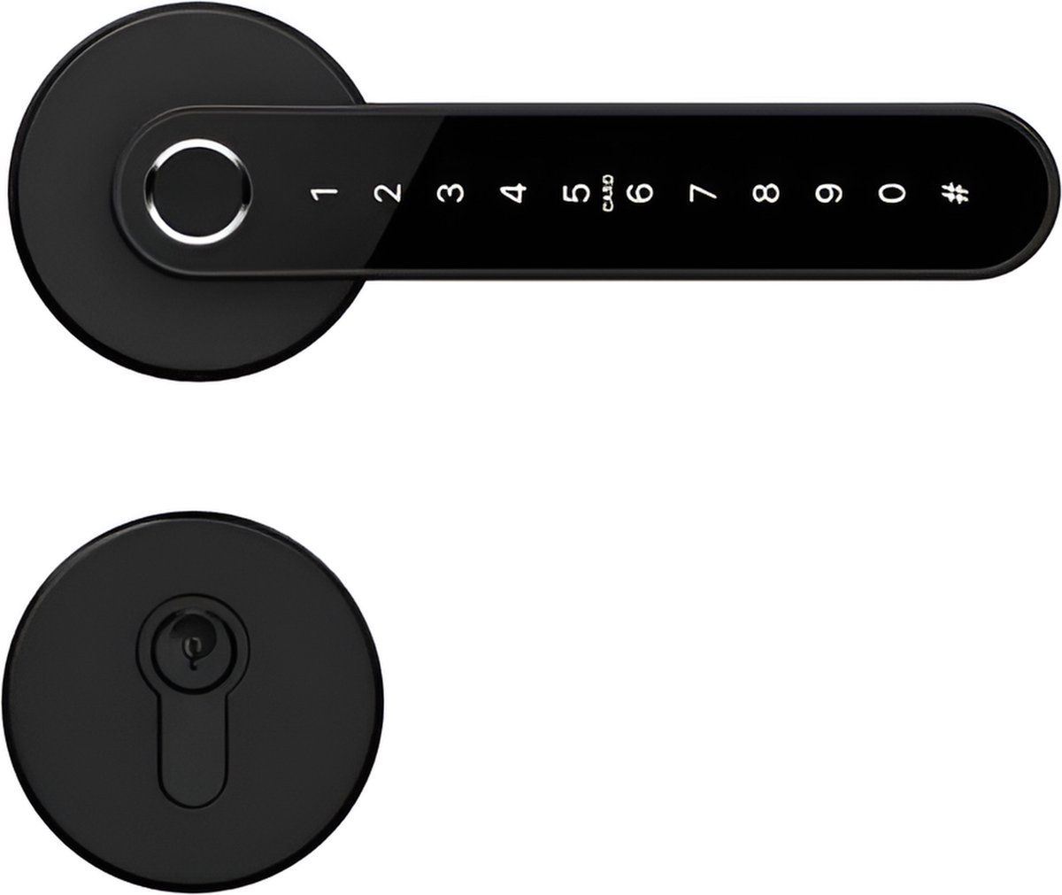 Keepad Slim Slot Vingerprint Bluetooth App Code RFID Sleutel