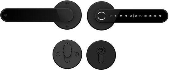 Keepad Slim Slot Vingerprint Bluetooth App Code RFID Sleutel