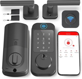 De Keyless Deurslot met Handvatset in één oogopslag