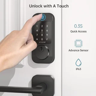 Keyless Deurslot met Handvatset