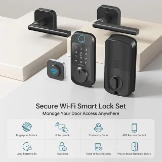Keyless Deurslot met Handvatset