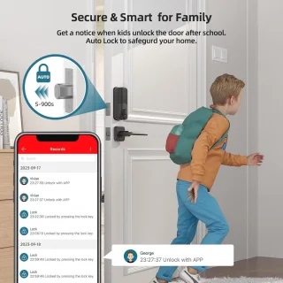 Keyless Deurslot met Handvatset