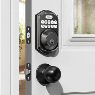 Keyless Elektronisch Deurslot (Deadbolt) - Mat Zwart