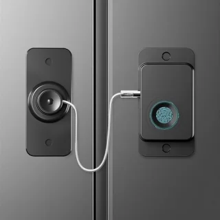 Koelkastslot met vingerafdruk kindveilig biometrisch SnelShoppen