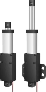 Lineaire actuator - 200mm slag - zilver grijs