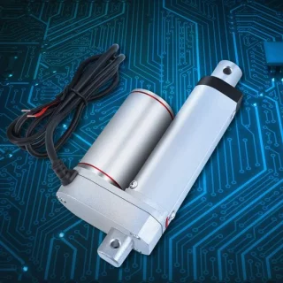 Lineaire actuator 30 mm slag grijs