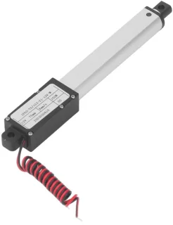 Lineaire actuator mini motor zilver