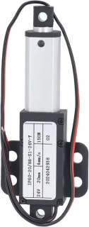 Lineaire actuator motor 20mm zilver