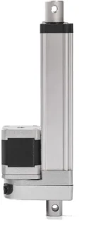 Lineaire actuator motor - elektrische duwstang - 350 mm slag - zilver