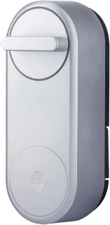 Linus Smart Lock – slim deurslot voor de voordeur – zilverkleurig