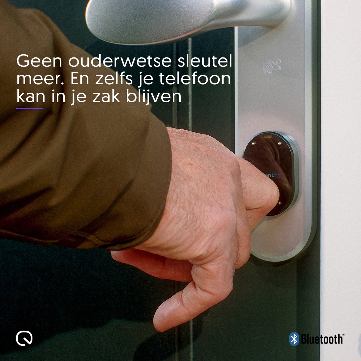LOQED Touch Smart Lock Metaal
