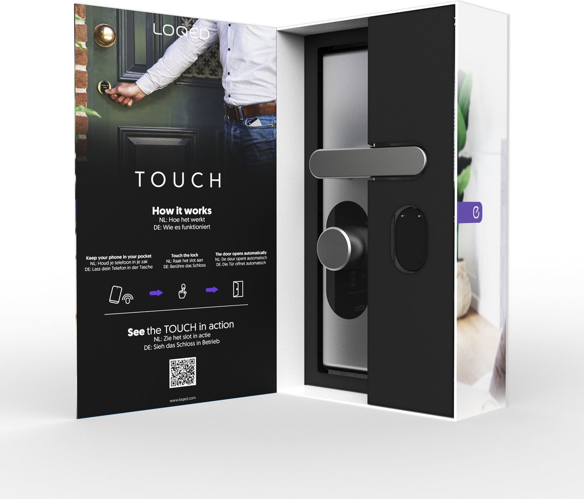 LOQED Touch Smart Lock Metaal