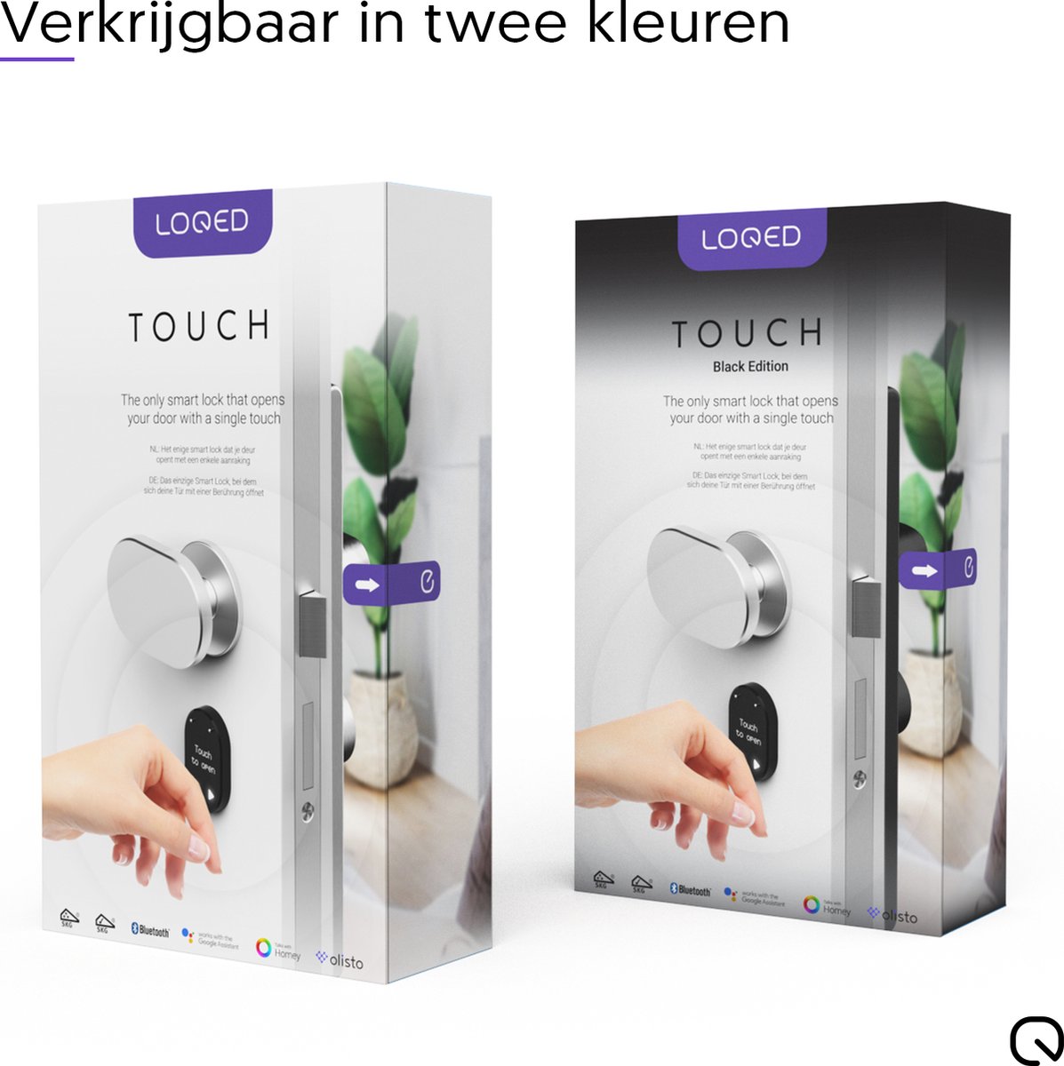 LOQED Touch Smart Lock Metaal
