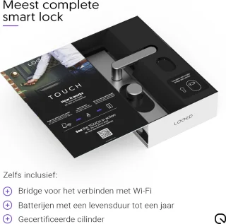 LOQED Touch Smart Lock Metaal