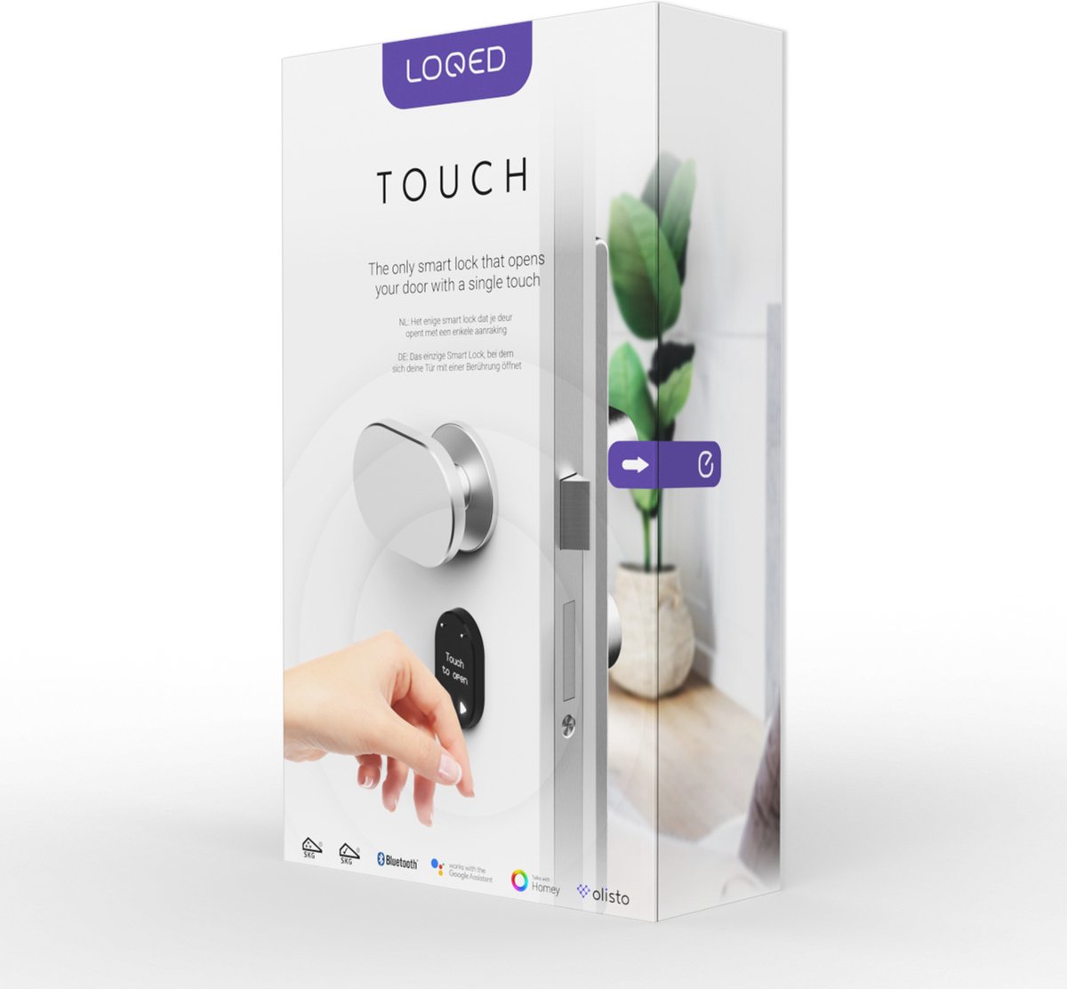 LOQED Touch Smart Lock Metaal