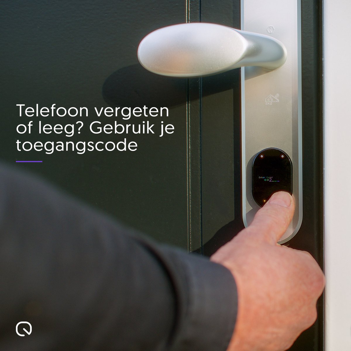 LOQED Touch Smart Lock Metaal