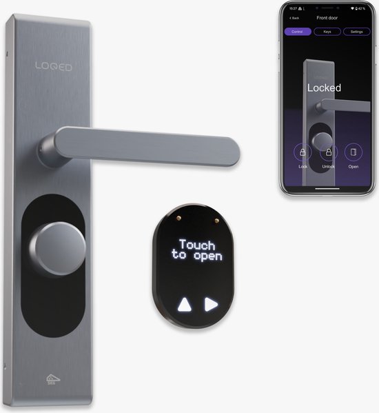 LOQED Touch Smart Lock Metaal
