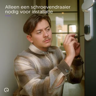 LOQED Touch Smart Lock Zwart