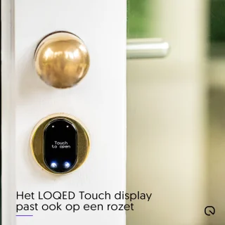 LOQED Touch Smart Lock Zwart