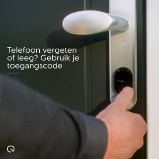 LOQED Touch Smart Lock Zwart