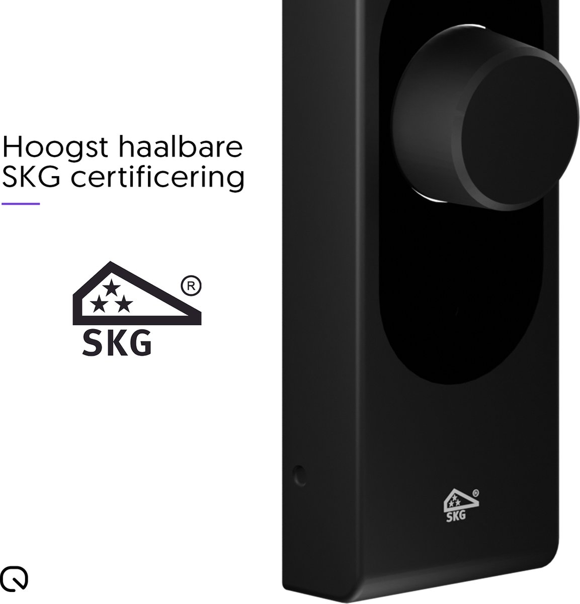 LOQED Touch Smart Lock Zwart