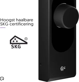 LOQED Touch Smart Lock Zwart