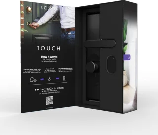 LOQED Touch Smart Lock Zwart