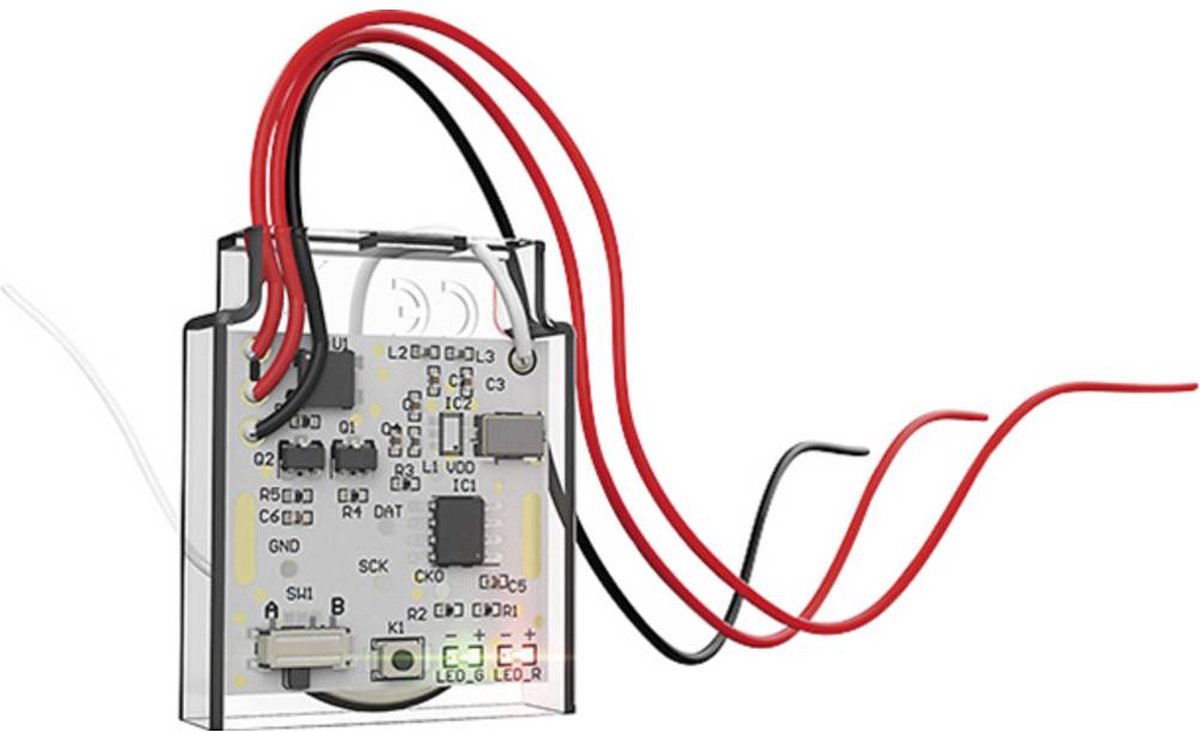 De m-e modern-electronics 41385 Radiografische Micro-Converter voor deurintercom in één oogopslag