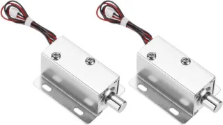 Magneetslot elektromagnetisch - set van 2 - metaal