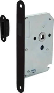 Magneetslot Loopslot voor binnendeur 50 mm doornmaat Zwart