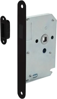 Magneetslot Loopslot voor binnendeur 50 mm doornmaat Zwart