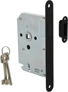 Magneetslot zwart klavierslot