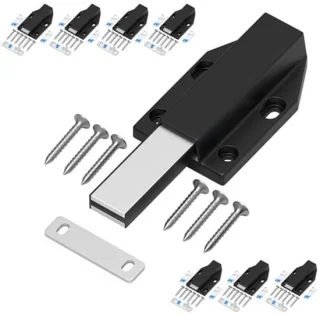 Magnetisch drukslot voor kasten (set van 8)