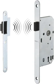 Magnetisch insteekslot 40 mm satijnzilver